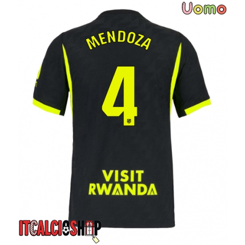 Atletico Madrid Rodrigo Mendoza #4 Seconda Maglia 2026-27 Manica Corta